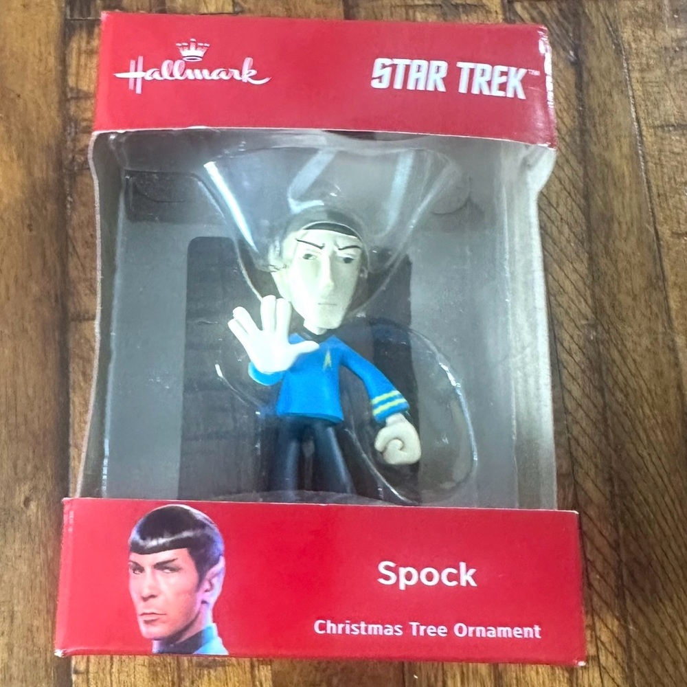 Hallmark STAR TREK Spock Ornament New in Box‎ 2018 NIB Christmas Tree Holiday